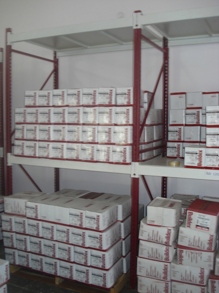 Hardware store racks